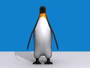 penguin emperor 3D Model