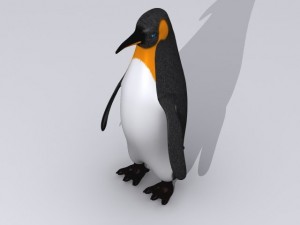 penguin emperor Modelo 3D