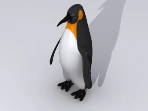 penguin emperor 3D Model