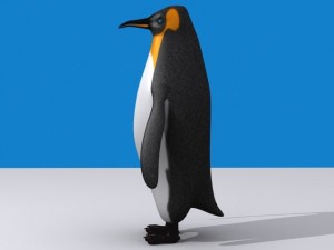 penguin emperor Modelo 3D
