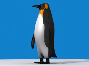 penguin emperor 3D Model