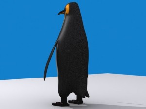 penguin emperor Modelo 3D