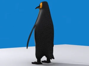 penguin emperor 3D Model