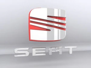 mobil berlogo kursi Model 3D