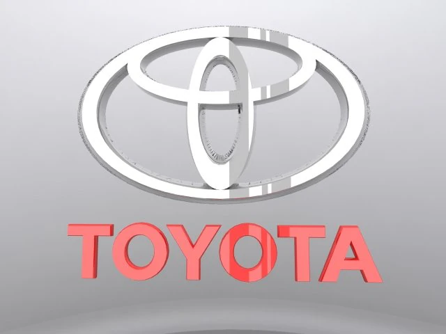 logo toyota 3d Model 3D .c4d .max .obj .3ds .fbx .stl .blend
