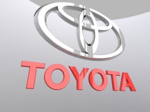 toyota logo 3d Modelo 3D