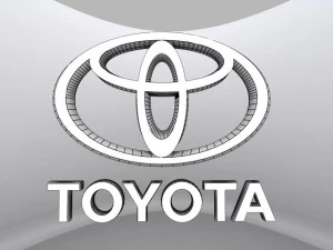 logo toyota 3d Model 3D