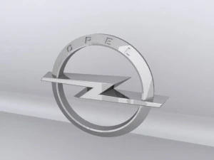 logotipo da Opel 3d Modelo 3D