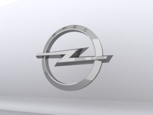 opel logo 3d 3D 模型