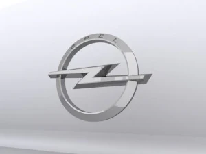 logo opel 3d Model 3D