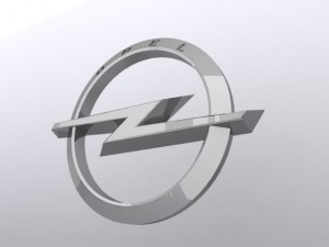 opel logo 3d 3D 模型