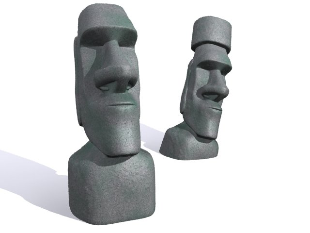 3d models easter island moai 3d Model 3D .c4d .max .obj .3ds .fbx .stl .blend