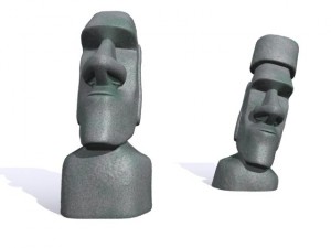 3d models easter island moai 3d Model 3D