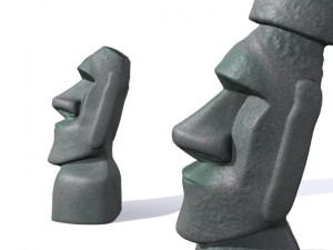 3d models easter island moai 3d Model 3D