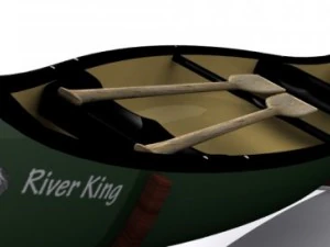 canoe 3D Model