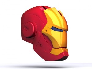 iron man helmet 3d Modello 3D