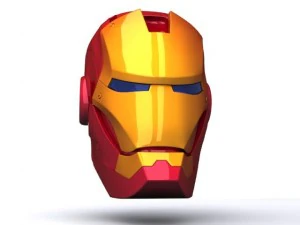 helm iron man 3d Model 3D