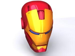 iron man helmet 3d Modello 3D