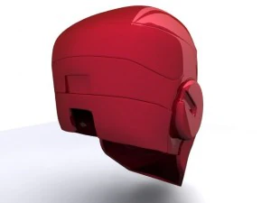 helm iron man 3d Model 3D
