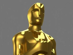 penghargaan akademi oscar Model 3D