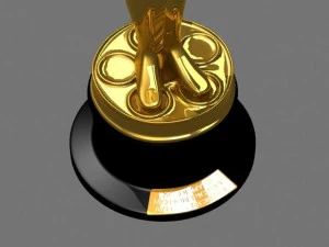 penghargaan akademi oscar Model 3D