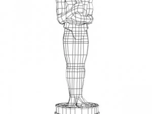 penghargaan akademi oscar Model 3D