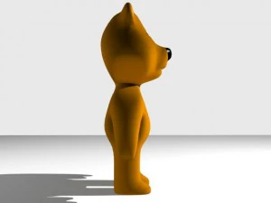 ursinho de pel&uacute;cia Modelo 3D