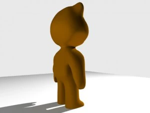 ursinho de pel&uacute;cia Modelo 3D