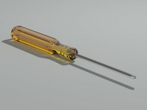 screwdriver 3d Model 3D