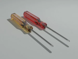 Schraubenzieher 3d 3D Modell