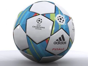 Adidas Finale 3D-Fu&szlig;ball 3D Modell