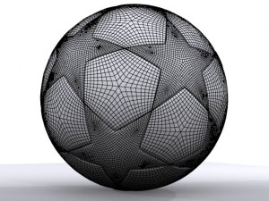 adidas finale 3d soccer ball 3D Model