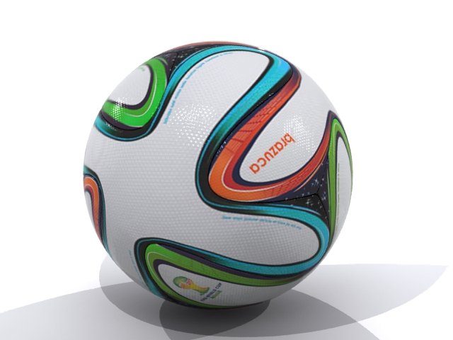 adidas brazuca 3d official match ball world cup 3D Model in Sports  Equipment 3DExport