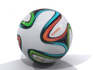 adidas brazuca 3d official match ball world cup 3D Model