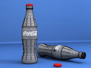 coca cola bottle 3D Model