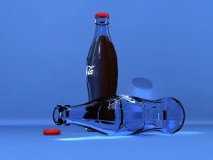 coca cola bottle 3D Model