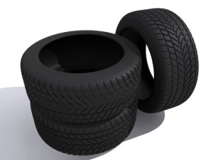 car tires 3d 3Dモデル