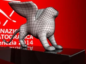 penghargaan singa emas Venesia Model 3D