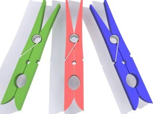 clothespin 3d 3D Model