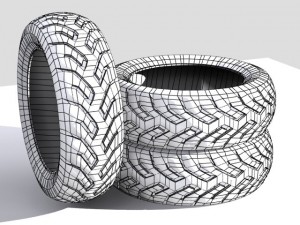 3d tire bike sport 3Dモデル