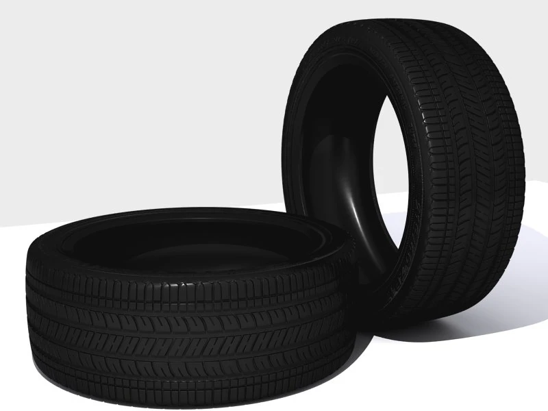 tyre 3d rubber 3D Model .c4d .max .obj .3ds .fbx .stl .blend 