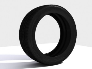 tyre 3d rubber 3D Модель