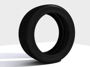 tyre 3d rubber 3D Model