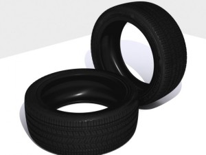 tyre 3d rubber 3D Модель
