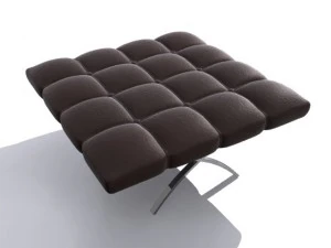 3D-Lederhocker 3D Modell