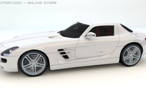 mercedes sls amg Modello 3D