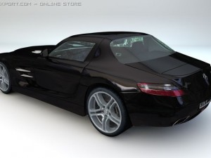mercedes sls amg 3D Model