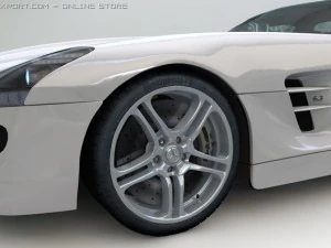 mercedes sls amg 3D Model