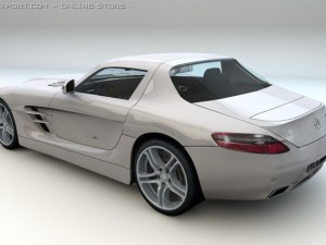 mercedes sls amg 3D Model