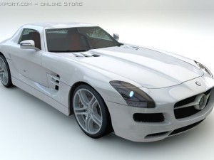 mercedes sls amg 3D Model